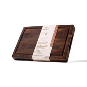 Houten Snijplank Walnoot 32x22 cm – End Grain (Kopshout)